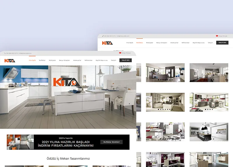 KITA Mutfak Website